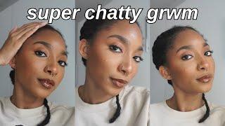 Chatty GRWM: ditching the "clean girl" aesthetic, new makeup & more @jaichanellie