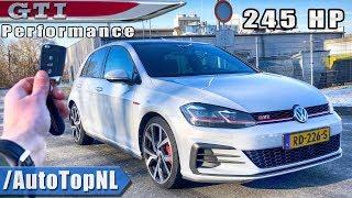 2019 VW Golf GTI Performance REVIEW POV Test Drive on AUTOBAHN & ROAD by AutoTopNL