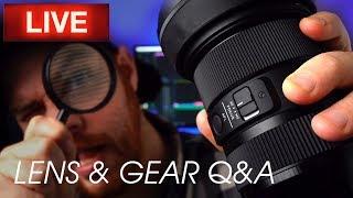 Camera Lens & Gear Q&A + Giveaway!