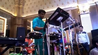 Multiple instrument percussion by ganesh poddar sir , the grand jalsa akola