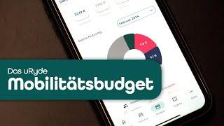 Flexible Mitarbeitermobilität mit dem uRyde Mobilitätsbudget  I  uRyde App