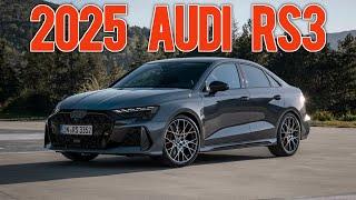 2025 Audi RS3 Sedan:  Review, Pricing & Spec Revealed !