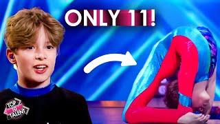 Jaw Dropping Mini Contortionists on Got Talent! ‍️