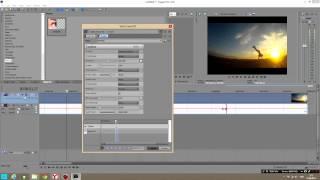 Урок Sony Vegas Pro замедление и стабилизация
