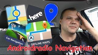 Navigation für Androidradio 2 DIN Androidradio Navi installieren