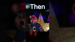 Chuck E Cheese Then vs Now #shorts #cec #chuckecheese #pizza #showbizpizza #animatronics