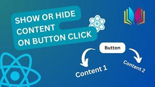Show Hide component on button click || Change div content in react.js #react