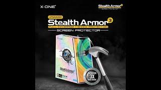 How To Install X-One Stealth Armor 3 Hydrogel Screen Protector By X-One Asia