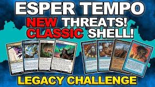 Pushed MH3 Threats + Classic Legacy Tempo Shell! | Esper Tempo Legacy Challenge | Maxtortion | MTGO