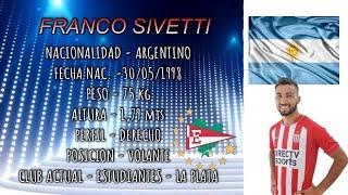 FRANCO SIVETTI - JUGADOR PROFESIONAL