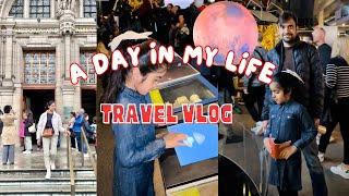 A Day in LONDON| Science Museum & Trying Indian Restaurant in UK| TRAVEL VLOG | Abroad Quest