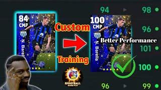 How To Train Barella In Efootball 2024 | Barella Max Level Training In eFootball #efootball #pes