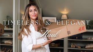 TIMELESS SHOPPING AT H&M | LORO PIANA ON A BUDGET, WHAT I BOUGHT FOR MY BIRTHDAY | Lydia Millen