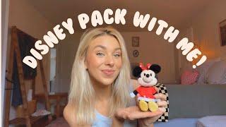 PACK WITH ME FOR DISNEY WORLD! pack & prep, outfits, disney packing list inspo
