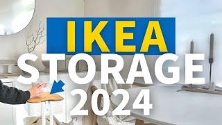 2024 IKEA STORAGE & ORGANIZERS!  Ultimate & Affordable storage solutions only buy IKEA #ikea