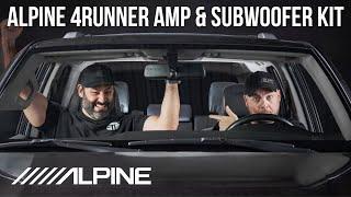 Toyota 4Runner Alpine Plug & Play 4-Channel Amp & Powered Subwoofer Kit | 2010 - 2024 Toyota 4Runner