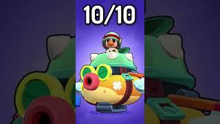 Ranking Every Hank Skin #brawlstars #brawlstarsgame #shorts