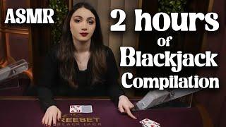 Unintentional ASMR | 🃏 Relaxing & Soft Spoken Blackjack Dealers (15 Dealers Compilation)
