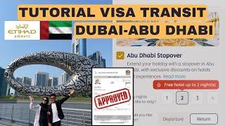 CARA MEMBUAT VISA TRANSIT DUBAI ETIHAD 100% BERHASIL