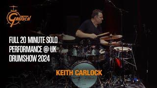 Keith Carlock FULL (!) 20 MIN SOLO @theukdrumshow 2024