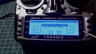 Taranis X9D Plus Calibration