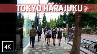 Tokyo's trendy area for Japanese high school student.Harajuku | Walk Japan 2021［4K］