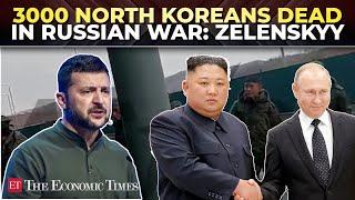 Zelenskyy claims ‘3000 North Korean soldiers dead in Kursk’; Kim Jong-Un to send more drones, troops