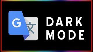 Google Translate BLACK MODE (2023)  |  How to enable BLACK MODE in google translate