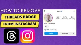 How to Remove the Threads Badge from your Instagram Profile