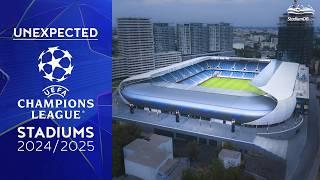  Unexpected Champions League Stadiums 2024/25