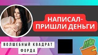 100% формула БОЛЬШИХ ДЕНЕГ квадрат Форда