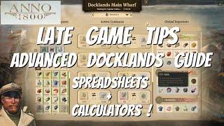 Advanced Docklands Guide,  Anno 1800 Late game tips