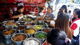 လှည်းတန်းရဲ့ ပထမဆုံး ဇလုံထမင်း  Burmese Curry with rice in Yangon, Hledan 