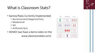 Classroom Stats: Fun, Flexible, Free Mobile Data Collection and Web-Based Analysis