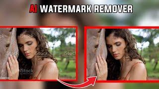 Learn how to remove watermarks from any image using AI  powerful photo editing tools,AI tools 2023