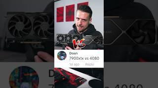 AMD RX 7900XTX vs Nvidia RTX 4080?