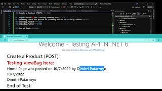 ViewBag in ASPNET