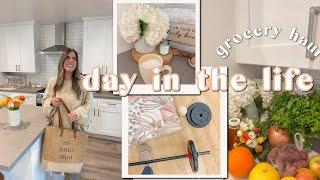 Healthy Day in the Life! | what I eat, grocery shop & haul, + how I'm hormone testing!