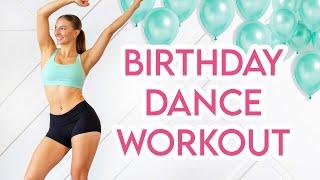 BIRTHDAY DANCE PARTY WORKOUT - Full Body, Low Impact, No Equipment, Cardio!