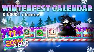 Biggest Winterfest Gacha 2024 ( GOT NEW ITEMS + GEH )  | GrowTopia Winterfest 2024