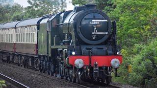 Steam Trains At Speed In The UK Compilation