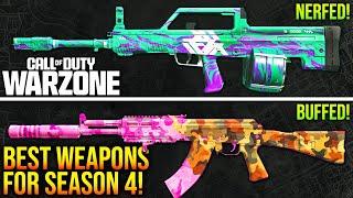 WARZONE: The SEASON 4 META UPDATE! (Best Weapons After Update)