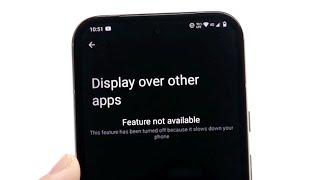 How To FIX Display Over Other Apps Not Available! (2024)