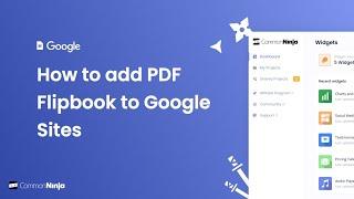 How to add a PDF Flipbook to Google Sites