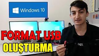 Format Usb si Hazırlama Windows 10 | 2022 Güncel