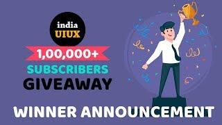 IndiaUIUX 100000 Subscriber Giveaway Winner | Realme 3i | Amazfit | Syma Z1 HD Wi-Fi Drone