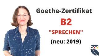 ᐅ Goethe Prüfung/Zertifikat B2 | neu 2019 | Modul "Sprechen" |  Info und Tipps