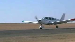 Piper Warrior Crash Landing At Bethlehem Aerodrome