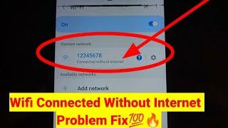 WiFi Connected Without Internet Problem || Hotspot Wi-Fi Connected Without Internet Problem