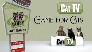 CAT Games TV | Randy the Redneck Rat | Realistic Rat Game for Cats  | 3D Video for Cats to Watch
